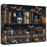 Spot Spooky Bookshelf Nights puzzle puzzle 1000 pezzi